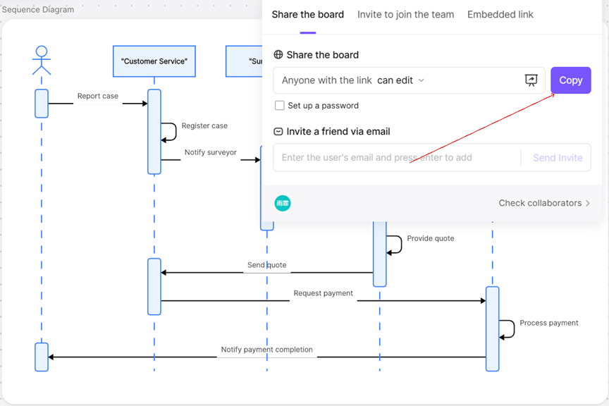 Collaborate and Export