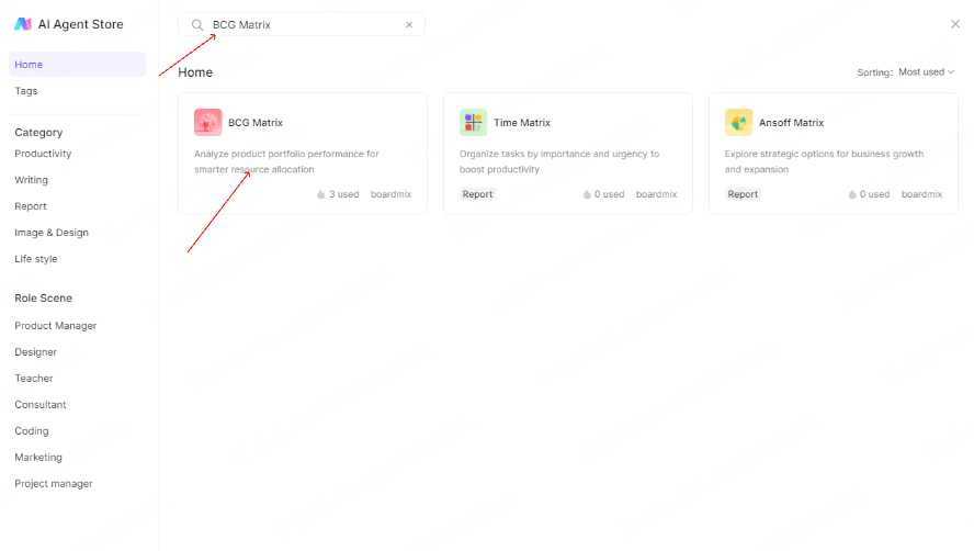 How to Generate a BCG Matrix with Boardmix AI