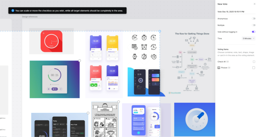 Built-In Voting to Speed Up Decision Making