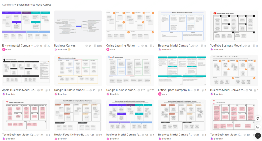 Business Model Canvases