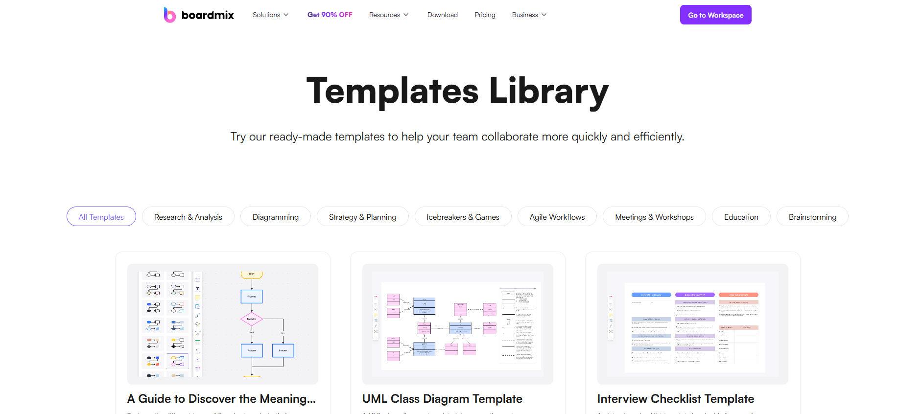 Boardmix-templates-library