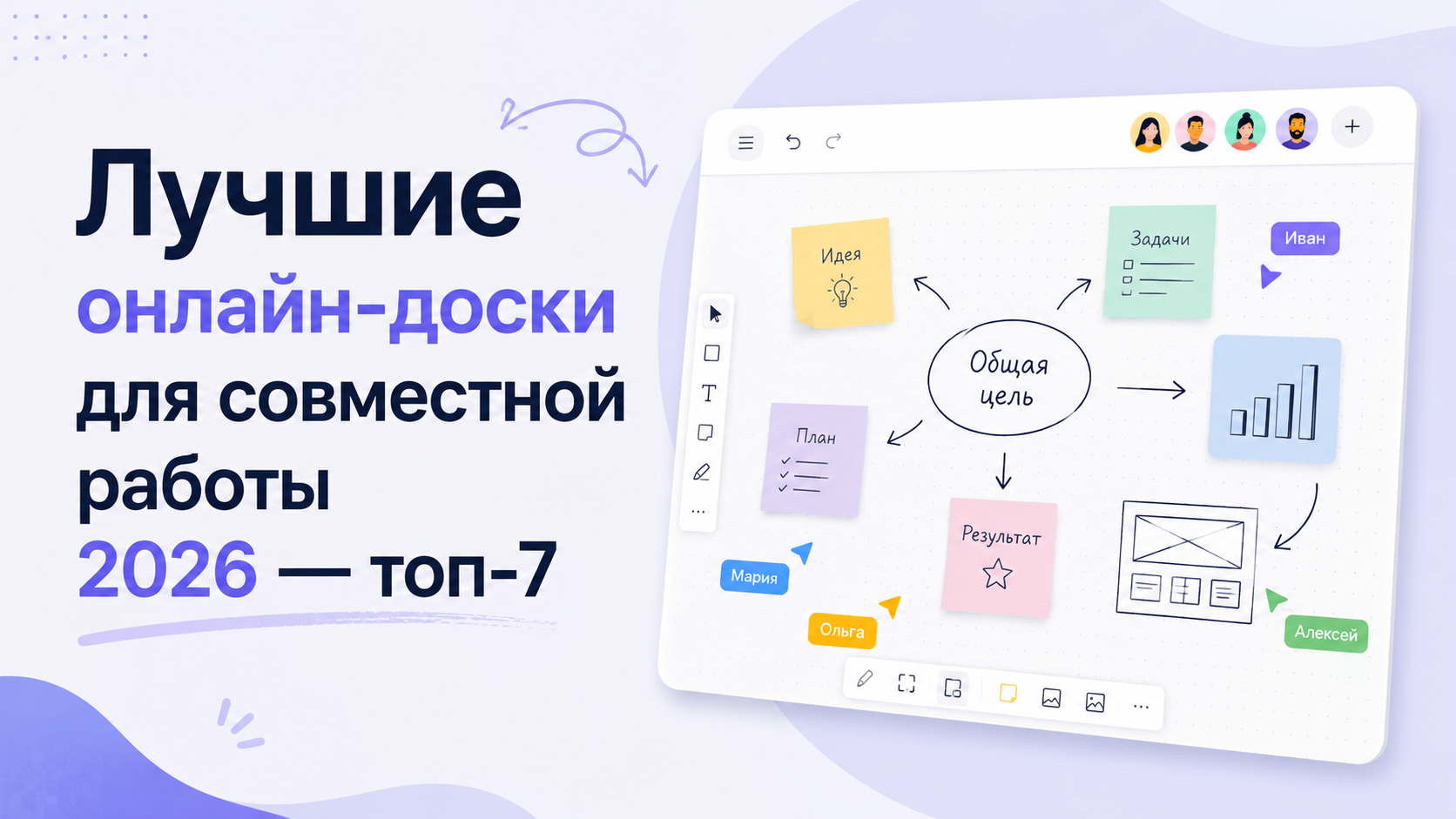 7 онлайн-досок для совместной работы: функции и выбор