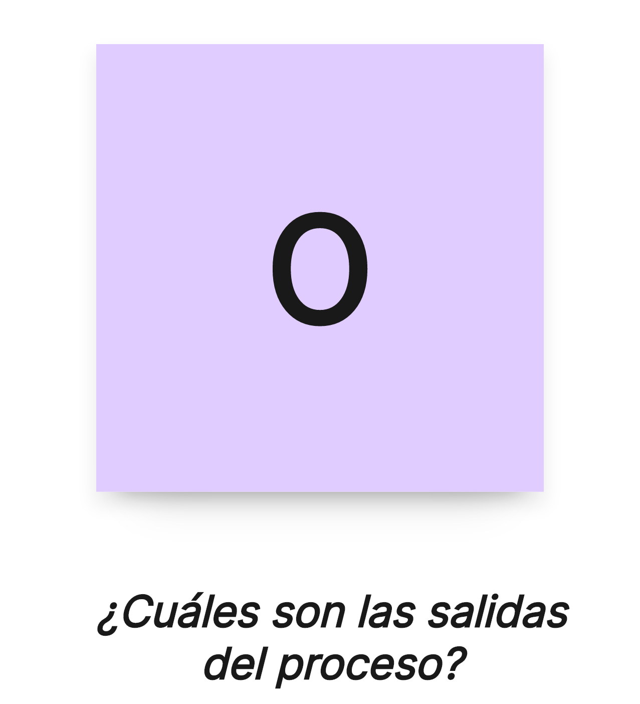 Salidas