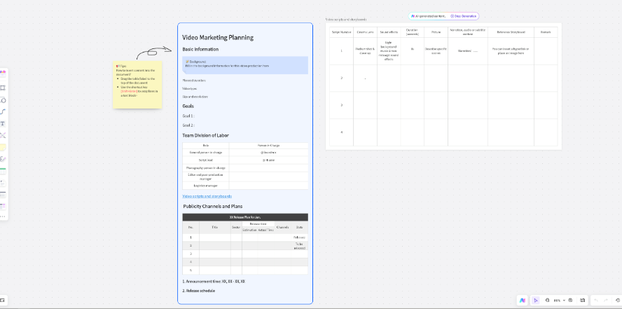 Make a Marketing Plan with Boardmix
