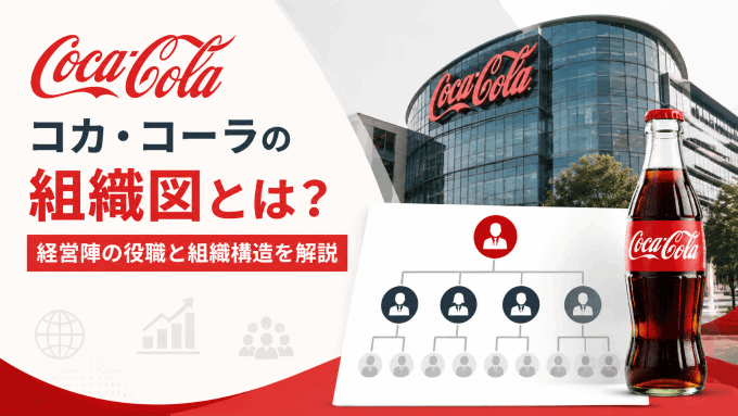 コカ・コーラの組織図とは？経営陣の役職と組織構造をわかりやすく紹介