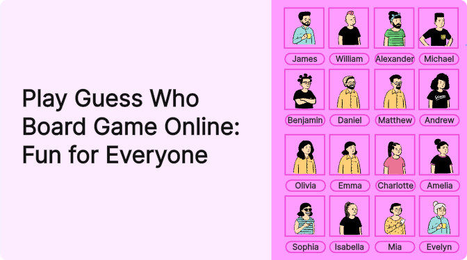 Play Guess Who Board Game Online: Fun for Everyone