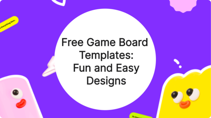 Free Game Board Templates: Fun and Easy Designs