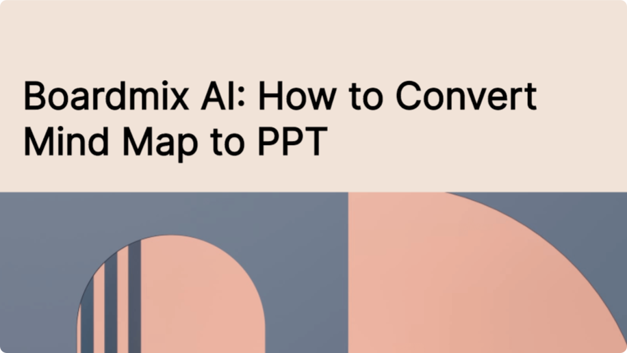 Boardmix AI: How to Convert Mind Map to PPT