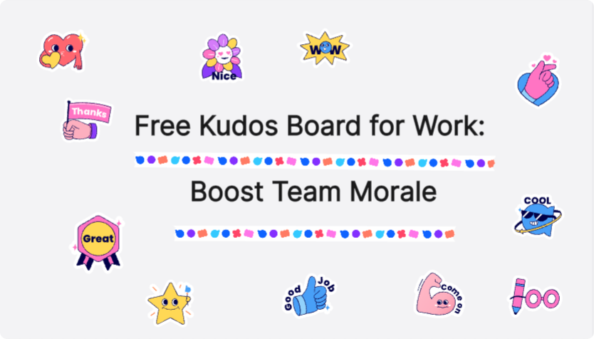 Free Kudos Board for Work: Boost Team Morale