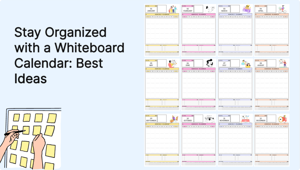 Stay Organized with a Whiteboard Calendar: Best Ideas