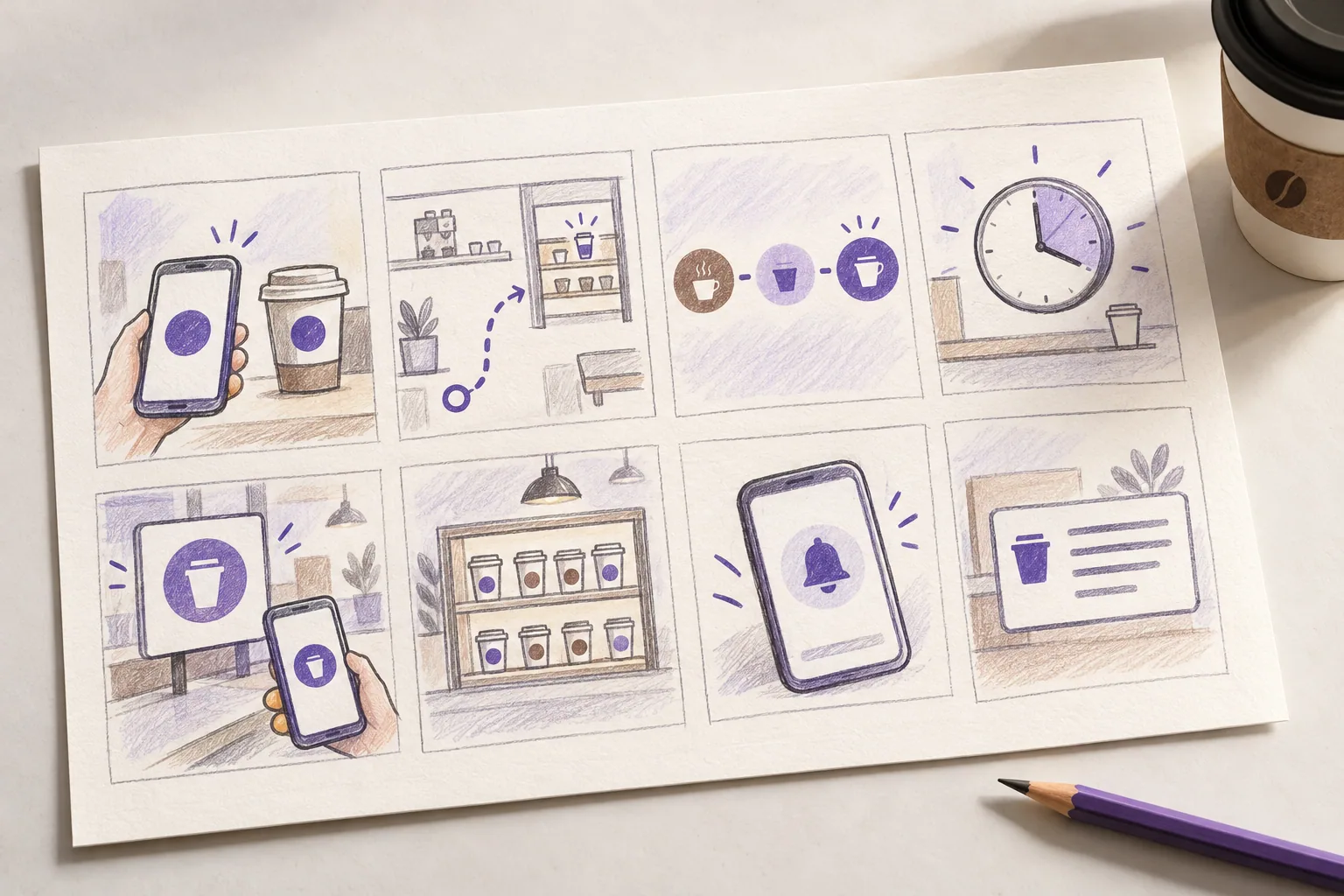 Crazy 8s Exercise: Steps and 8 Sketch Examples | Boardmix