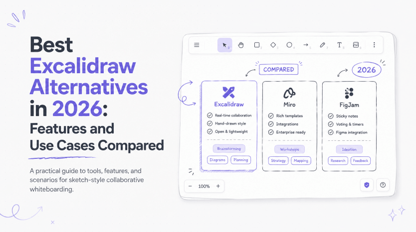 Best Excalidraw Alternatives in 2026: Features and Use Cases Compared
