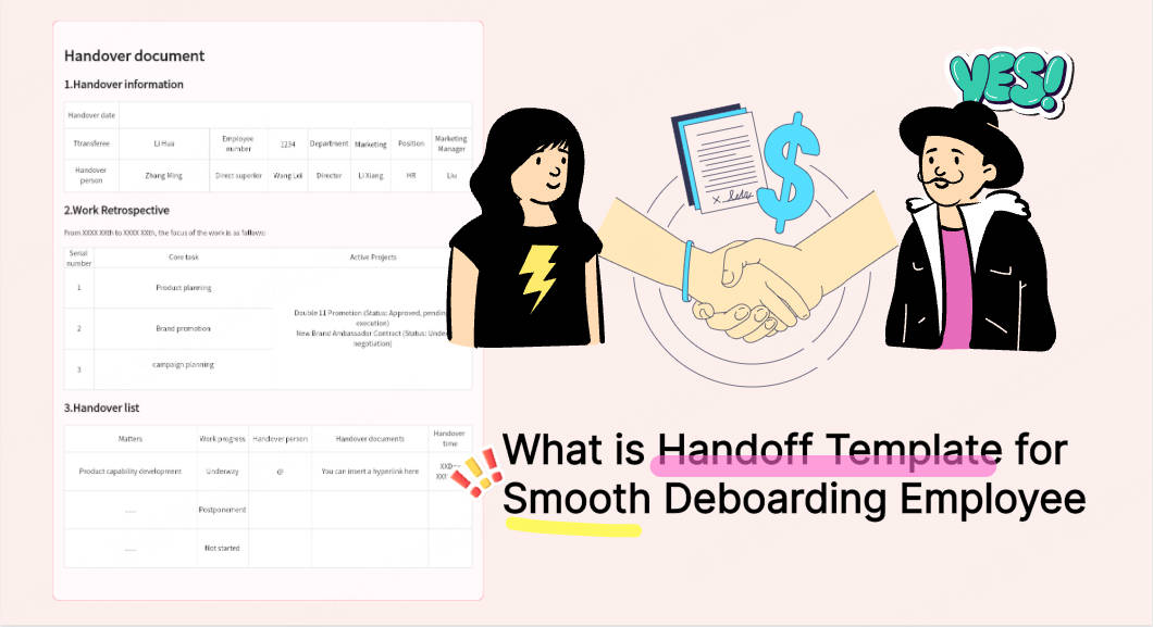 What is Handoff Template for Smooth Deboarding Employee