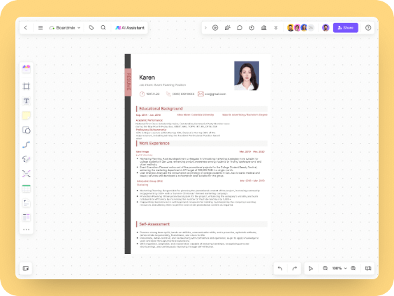 Personal Resume for Social Media Manager
