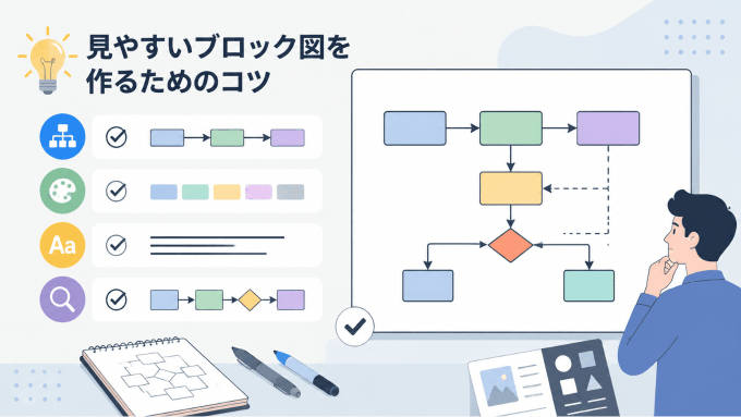 見やすいブロック図を作るためのコツ