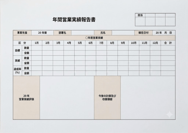 実績報告書