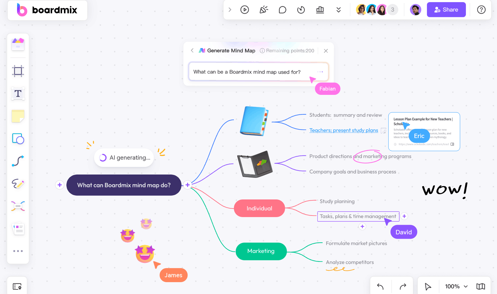 Import Data into Xmind Table and Explore Mind Map Alternative