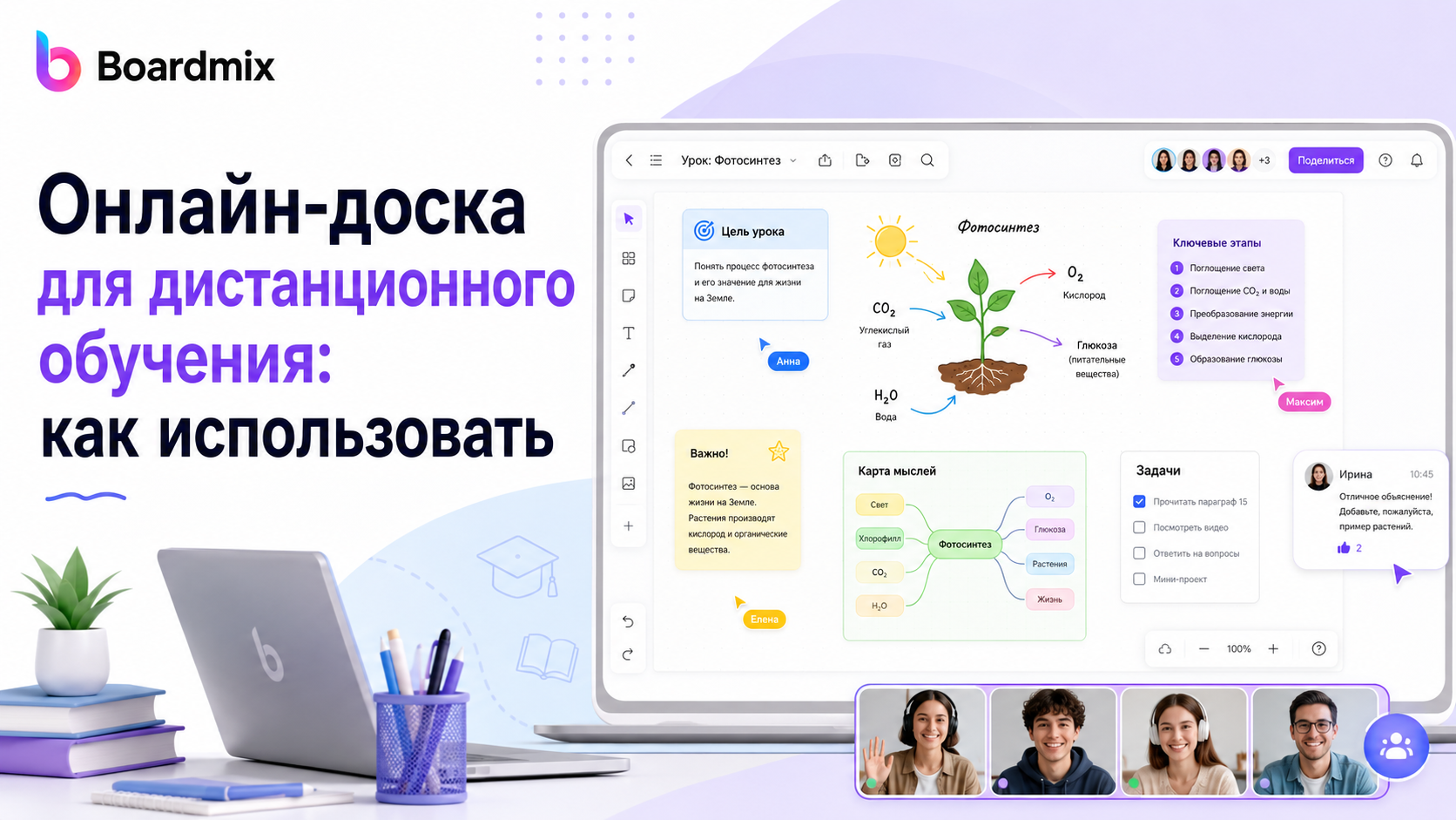 Онлайн-доска для дистанционного обучения: как использовать
