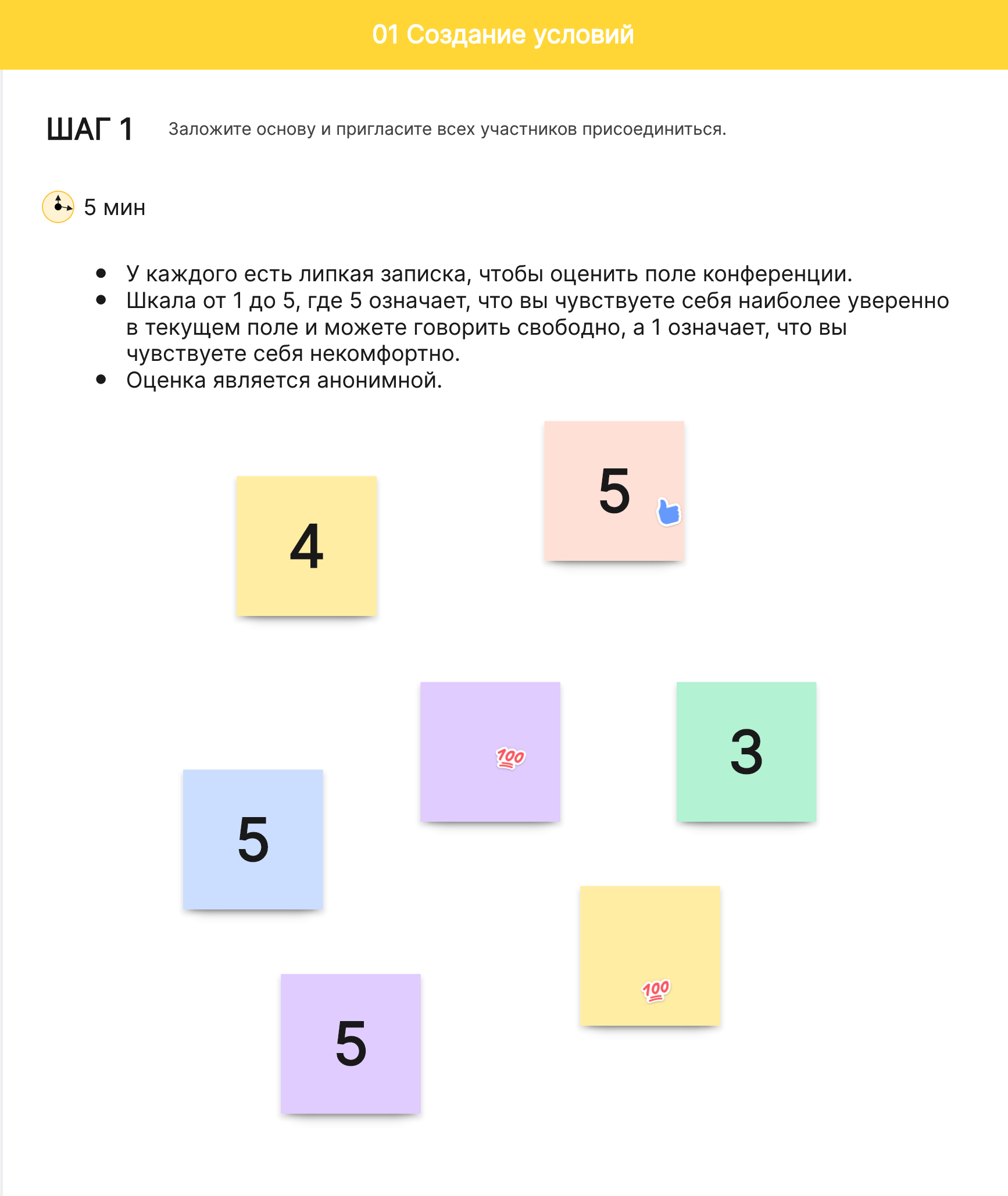 Шаг 1. Определите цель встречи