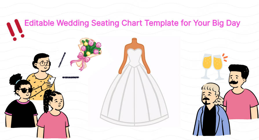 Editable Wedding Seating Chart Template for Your Big Day | Free Download