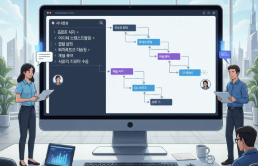 2026 자동 흐름도 작성 툴 9종 비교｜텍스트 입력으로 즉시 생성