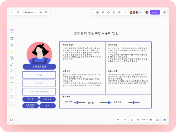 User Persona for Health Management App