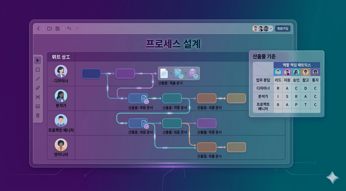 업무 시각화 협업
